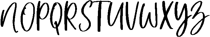 cookies&milk otf (400) Font UPPERCASE