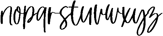 cookies&milk otf (400) Font LOWERCASE