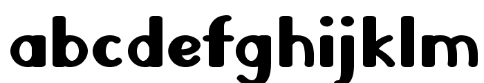 CollinsworthBold Font LOWERCASE
