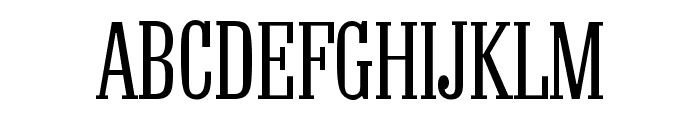 ColonelSerial-Light-Regular Font UPPERCASE