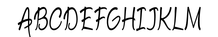 Conchoid-CondensedRegular Font UPPERCASE