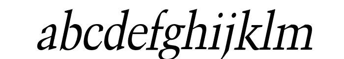 Congo Condensed Italic Font LOWERCASE