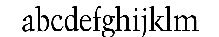 Congo Condensed Normal Font LOWERCASE