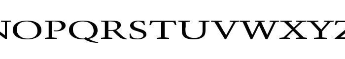 Congo Extended Normal Font UPPERCASE