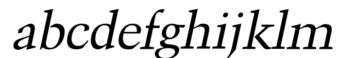 Congo Italic Font LOWERCASE