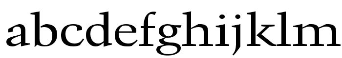 Congo Wide Normal Font LOWERCASE