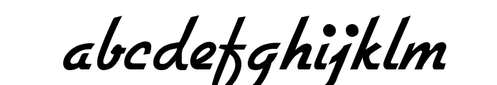 Contempo Regular Font LOWERCASE