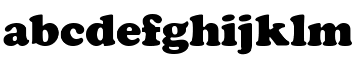 Cooper-Black-Regular Font LOWERCASE