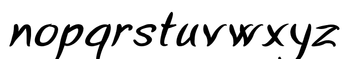 Cordoca-BoldItalic Font LOWERCASE
