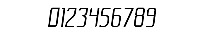 Corina-CondensedItalic Font OTHER CHARS