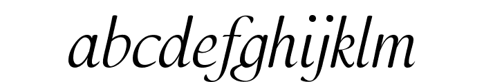 Corinthal Font LOWERCASE