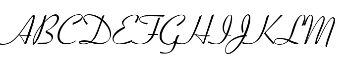 CoronetLTStd-Regular Font UPPERCASE