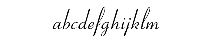CoronetLTStd-Regular Font LOWERCASE