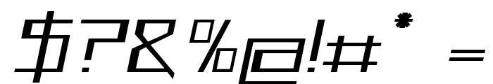 Corta-BoldItalic Font OTHER CHARS