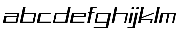 Corta-BoldItalic Font LOWERCASE