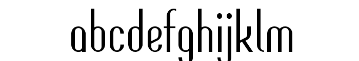 Corvan Font LOWERCASE