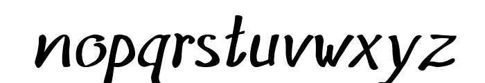 Cowslip-BoldItalic Font LOWERCASE