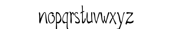 Cowslip-CondensedRegular Font LOWERCASE
