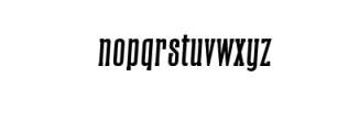 CONQUEST Slab-Medium Italic.ttf Font LOWERCASE
