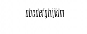 CONQUESTSlab-Regular Italic.ttf Font LOWERCASE