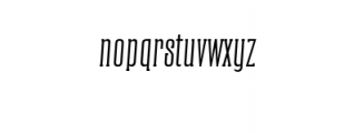 CONQUESTSlab-Regular Italic.ttf Font LOWERCASE