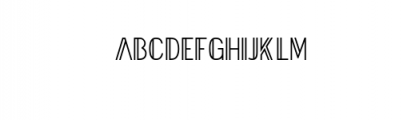 Coincident.ttf Font LOWERCASE