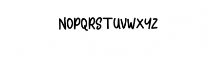 Comic Type Font UPPERCASE