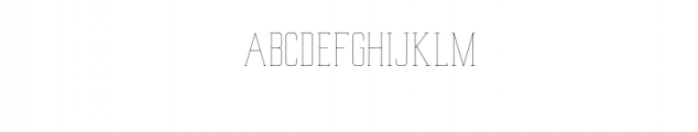 Condensed Space.ttf Font UPPERCASE