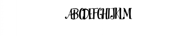 Corets Script.ttf Font UPPERCASE