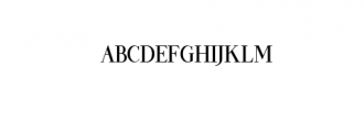 Cornelia - Serif Regular.ttf Font LOWERCASE