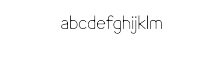 Cozysans Typeface Font LOWERCASE