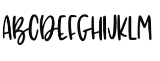 Coconut Rum Regular Font UPPERCASE