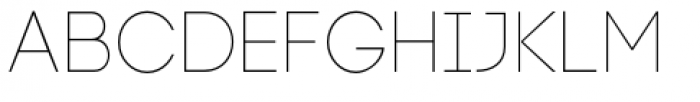 Code Pro Light Font LOWERCASE