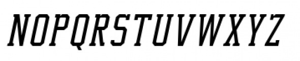 Collegium Condensed Thin Italic Font UPPERCASE