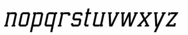Collegium Thin Italic Font LOWERCASE