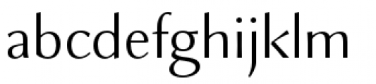 Combi Sans Light Font LOWERCASE