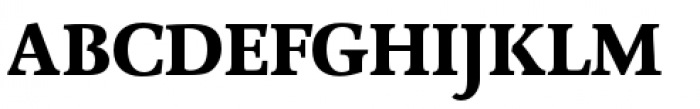 Combi Serif Bold Font UPPERCASE