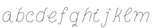 Coming Home Light Font LOWERCASE