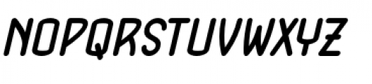 Concurso Moderne BTN Bold Oblique Font LOWERCASE