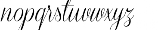 Coneria Script Light Font LOWERCASE