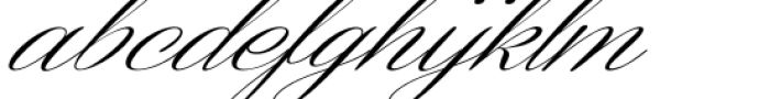 Coneria Script Slanted Light Font LOWERCASE