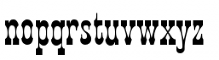 Coney Island Font LOWERCASE