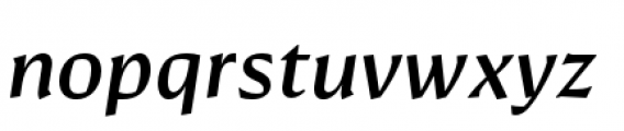 Conglomerate Medium Italic Font LOWERCASE