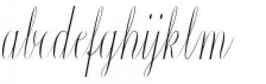 Constancia Script Regular Font LOWERCASE