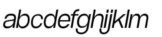 Coolvetica Light Italic Font LOWERCASE