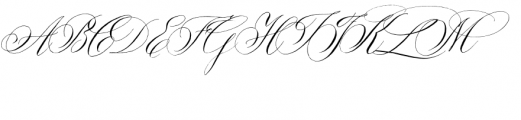 Copperlove Font UPPERCASE