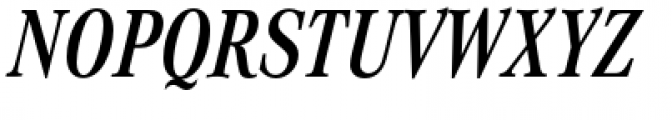 Corporate A Std Condensed Demi Italic Font UPPERCASE