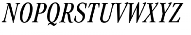 Corporate A Std Condensed Medium Italic Font UPPERCASE
