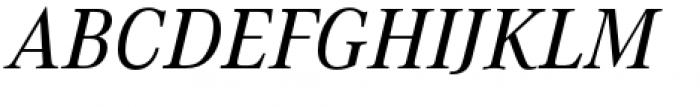 Corporate A Std Medium Italic Font UPPERCASE