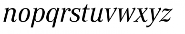 Corporate A Std Regular Italic Font LOWERCASE